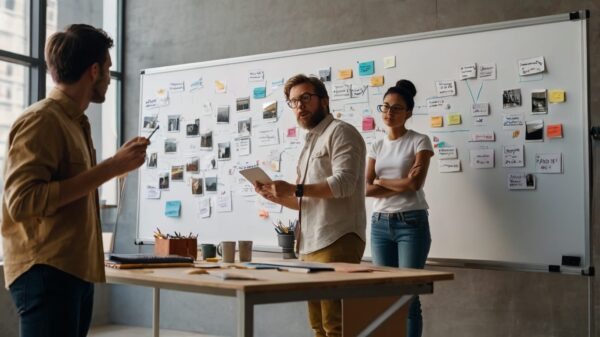 Leonardo_Kino_XL_An_illustration_or_photo_of_a_startup_team_br_0